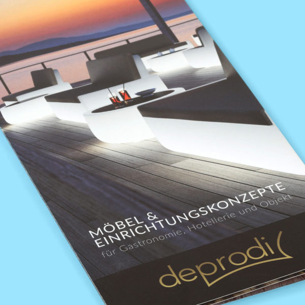 Hüppmeier Marketing und Design GmbH - Referenz - deprodi Flyer Vorschau