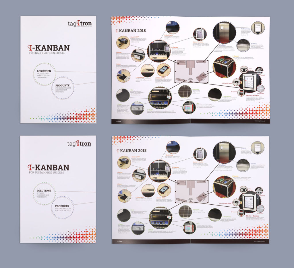 tagItron GmbH • Broschüren Design • Hüppmeier - Marketing und Design GmbH